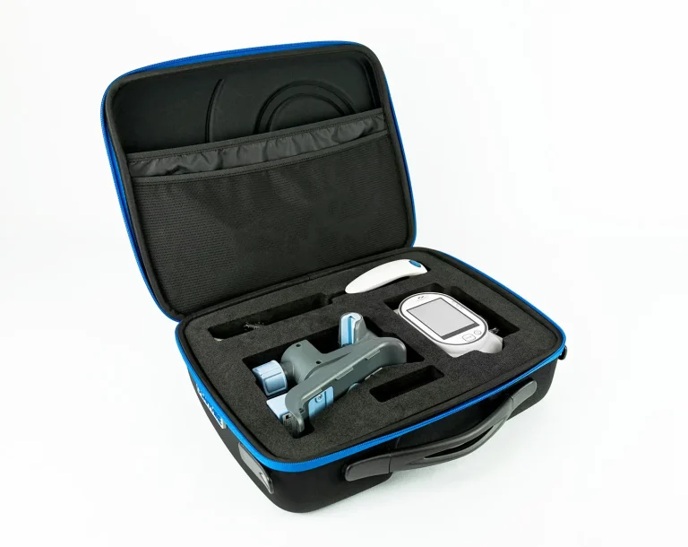 Shell-Case Qcore EVA Custom Carrying Case for Portable Medical Device
